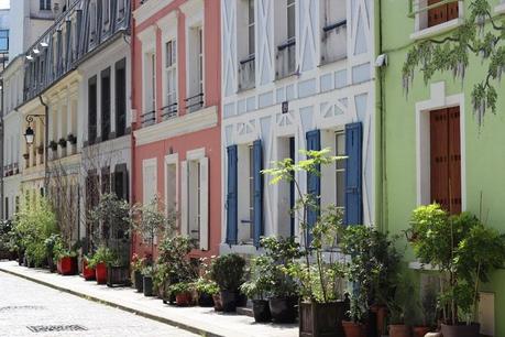 rue crémieux paris,12ème arrondissement paris,rue colorée paris,paris bucolique,balade insolite paris,façades colorées paris