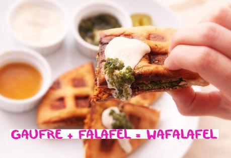 Gaufre + Falafel = Wafalafel