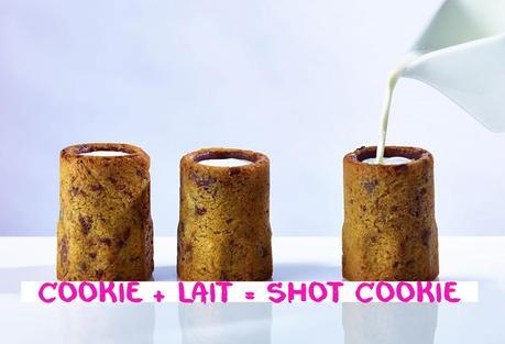 Cookie + Lait = Shot Cookie