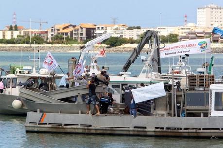 La Rochelle : une journée de mobilisation pour les conchyliculteurs
