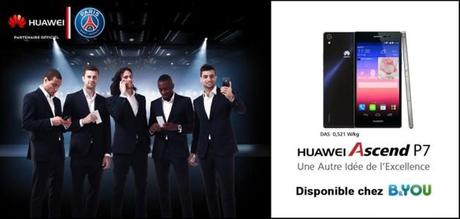 Le Huawei Ascend P7 est disponible au prix de 329€