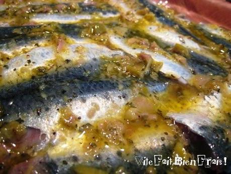 Préparer les sardines en deux geste rapides