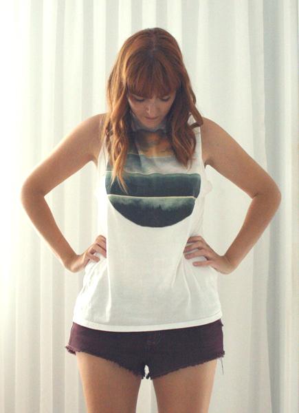 DIY : Transformer deux t-shirts trop grands en petits chandails d'été