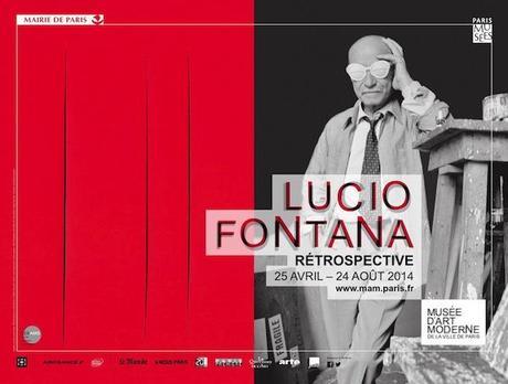 Exposition Lucio Fontana au Musée d'Art Moderne de la Ville de Paris