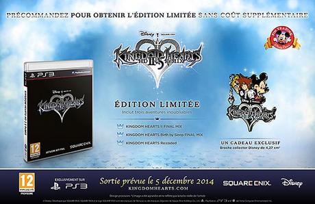 Kingdom Hearts HD 2.5 Remix –  Bonus de précommande annoncé