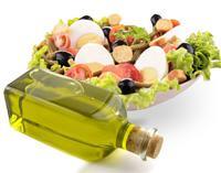 huile d'olive et salade
