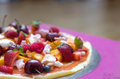 Pizza aux fruits 8