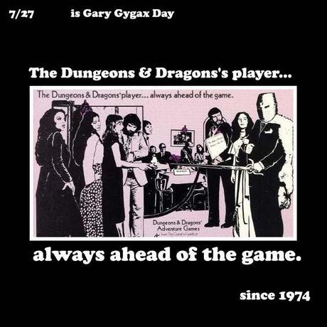 gary gygax day Le 27 Juillet cest le Gary Gygax Day !