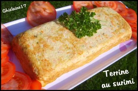 Terrine au surimi