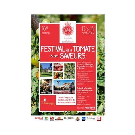 CHATEAU DE LA BOURDAISIERE : Venez découvrir le 16ème Festival de la Tomate et des Saveurs en partenariat avec la nouvelle attraction de Disneyland Paris, dédiée à l’univers du film Ratatouille