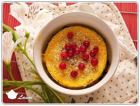 Mug cake groseille