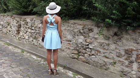 Robe Sheinside bleu 3