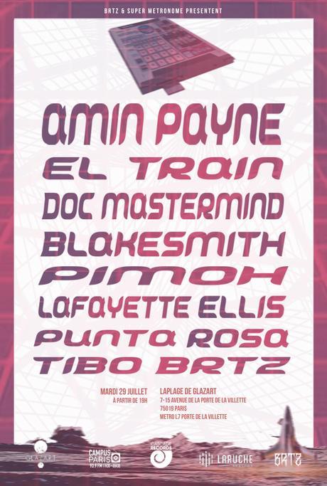 // Podcast : carte blanche à BRTZ sur LaPlage de Glazart glazartflyer