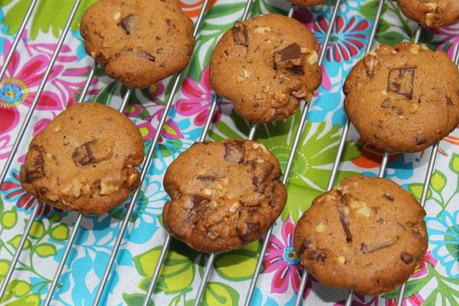 Cookies au beurre noisette, au chocolat et aux noix