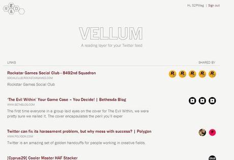 Vellum Vellum : pour aller à lessentiel sur Twitter