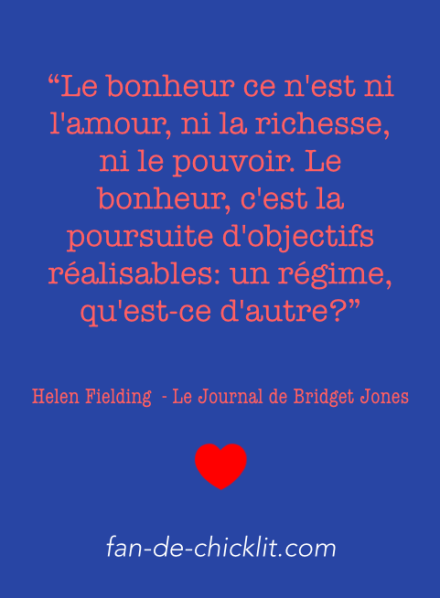 Citation Bridget Jones Helen Fielding