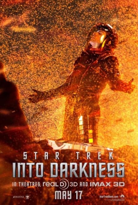 Affiche tease USA avec Zachary Quinto - Star Trek Into Darkness