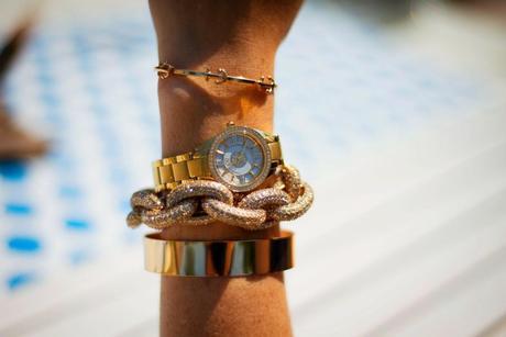 Ma montre en or #BCN au poignet Ma montre en or #BCN au poignet