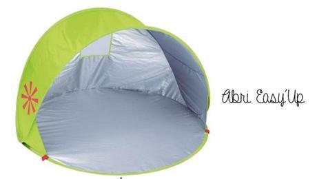 L’abri de plage : la solution anti-UV !