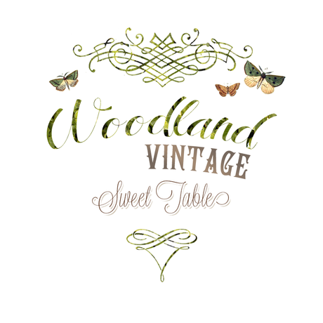 Woodland Vintage Sweet Table Woodland Vintage Sweet Table