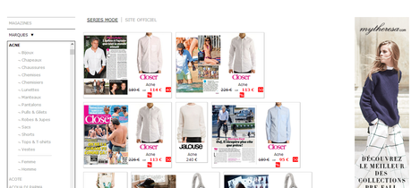Modaclic, le site qui mixe magazines et shopping