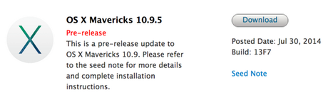 OS X 10.9.5 beta 1