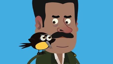 Maduro, président du Venezuela et confident des petits oiseaux