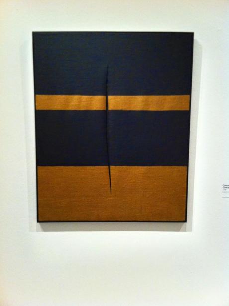 Fontana, Concept spatial, Attente, 1959