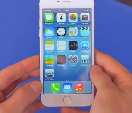 Vidéo d'un déballage d'un faux iPhone 6