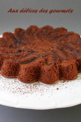 MOELLEUX AU CHOCOLAT ET COURGETTES