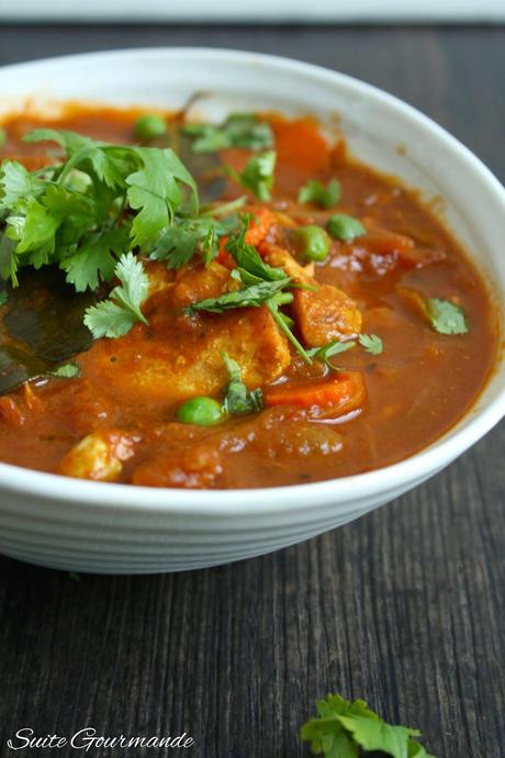 Curry de poisson mauricien