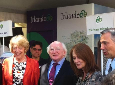 Michael D. Higgins, un président irlandais en visite au Festival interceltique de Lorient, impressions diverses et subjectives.