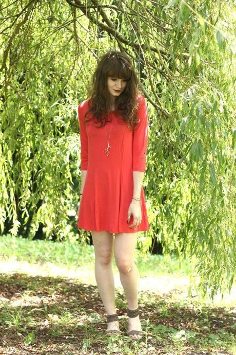 look robe rouge