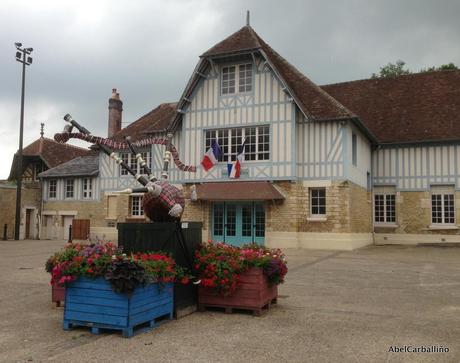 Place à Saint Pierre sur Dives, Basse Normandie.