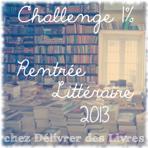 Rentrée littéraire 2013