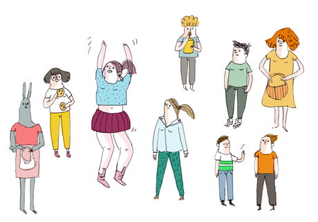 Du lama et des gens qui annoncent le retour de la tablett...