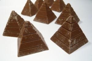 pyramides au chocolat