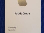 Sung, l’ex-salarié d’Apple vend carte visite eBay