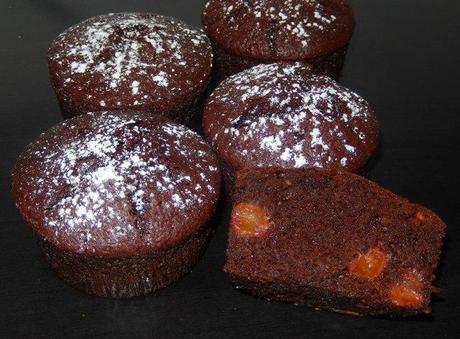 Muffins chocolat betterave