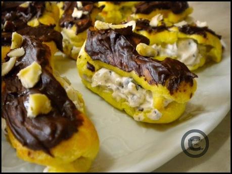 Petits éclairs chocolat-noisette