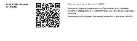 QRcode pour recuperer les données de son véhicule