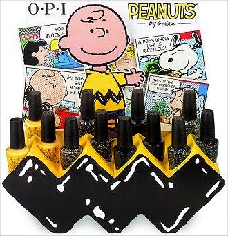 Charlie Brown par OPI pour l'automne 2014!