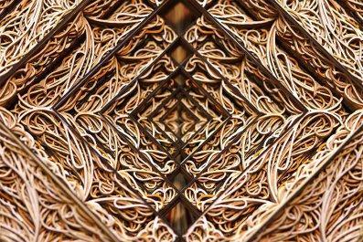 Le découpage de papier au laser, un art fabuleux par Eric Standley
