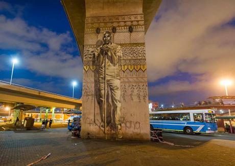 Les portraits de Faith 47 pour l'UIA Durban 2014, en Afrique du Sud - Street Art