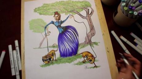 mary-doodles-what-will-i-draw-Sunday-in-the-Park