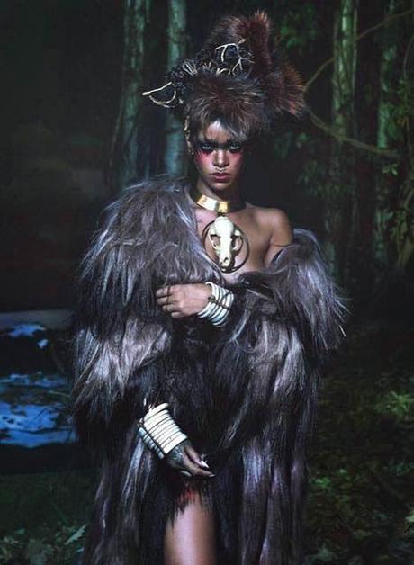 Rihanna sexy et sauvage pour W Magazine - septembre 2014.