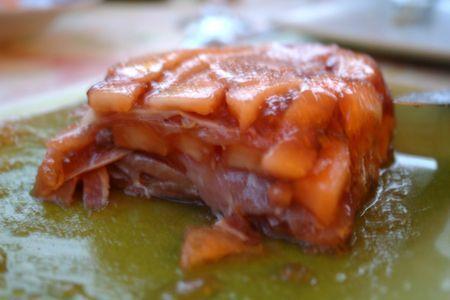 Terrine de melon et Serrano en gelée de Porto