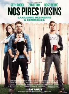 Nos Pires Voisins : Notre critique nos pires voisins, affiche, poster, critique, 2014, seth rogen, zac efron