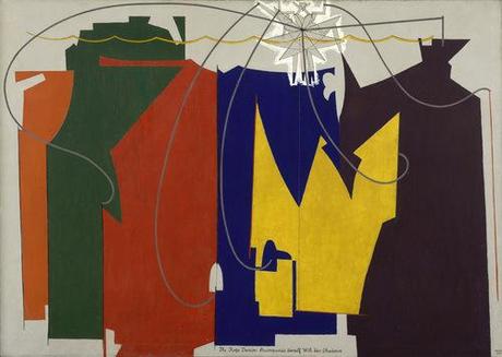 The Rope Dancer accompanies herself with her Shadows de Man Ray