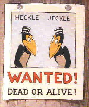 Heckle et Jeckle braquent un spiritueux !